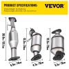 VEVOR Traverse 09-17 Catalytic converter 3.6L V6 for GMC Acadia 07-17 for GMC Acadia 07-17 for Saturn Outlook 07-10 Complete Set 1